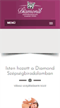 Mobile Screenshot of diamondszepsegszalon.hu